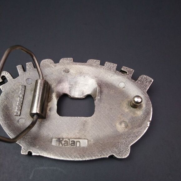 VTG Kalan Beer Pong Champ Bottle Opener Belt Buckle 4" Novelty Gag Gift - Picture 3 of 4
